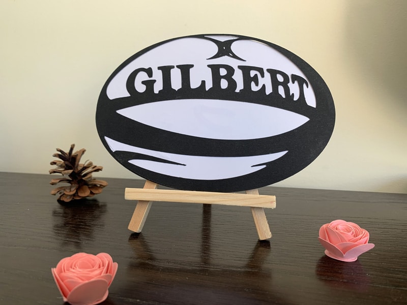 carte ballon rugby ball svg silhouette studio gratuit free