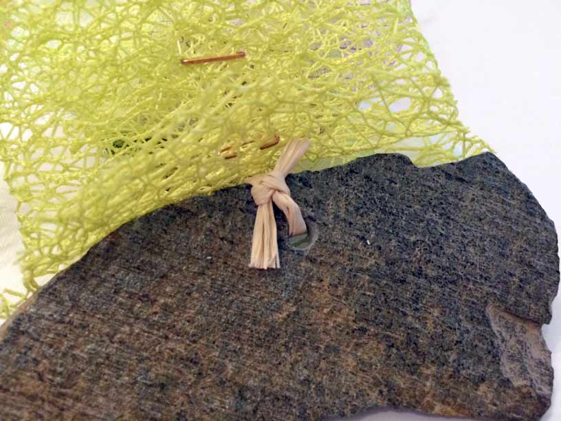 rond serviette marque place abaca rafia ardoise orchidée fabrication mariage