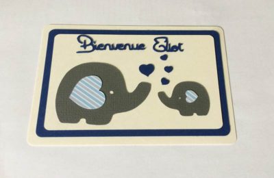 Carte de naissance – Elephants