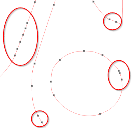 vectoriser image silhouette caméo édition points