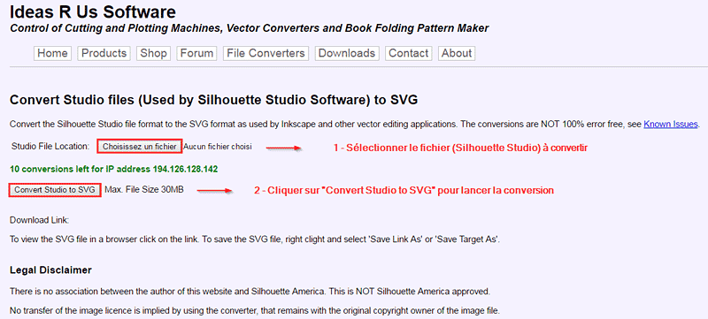Download TUTO Convertir un fichier Silhouette Studio en SVG