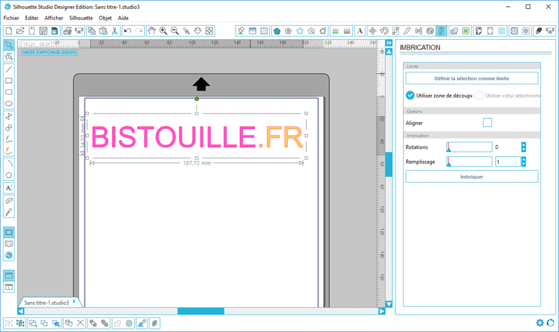 tuto silhouette studio designer imbrication nesting tutoriel tutorial