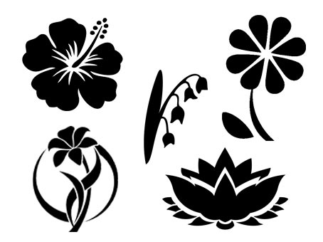 Download Fleurs - Fichiers gratuits (SVG + SILHOUETTE STUDIO/SST + PNG)