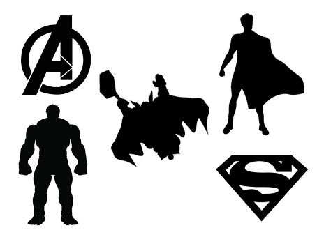 Download Marvel Avengers - Fichiers gratuits (SVG + SILHOUETTE SST ...
