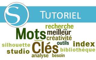 Définir des mots-clés sur ses fichiers pour rendre les recherches plus pertinentes dans la bibliothèque Silhouette Studio