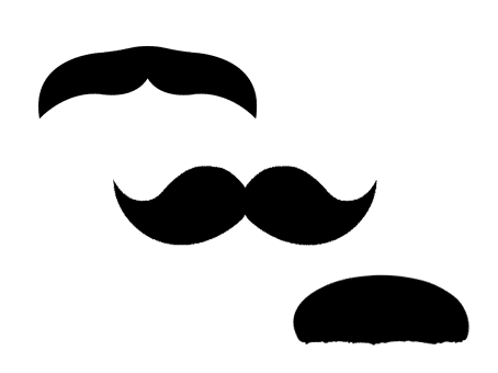 moustaches moustache svg silhouette studio cameo free cutting file gratuit mustache