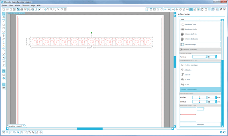 créer bordure festonnée silhouette studio tuto tutoriel cameo portrait diy