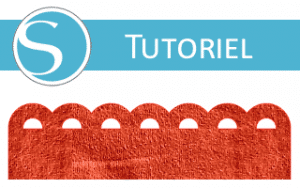 tuto silhouette studio bordure festonnée bannière tutoriel tutorial