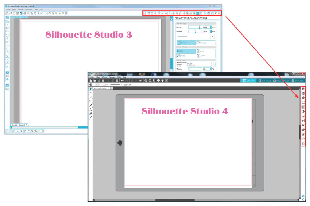 Silhouette Studio 4 Nouveautés, fonctionnalités et changements majeurs