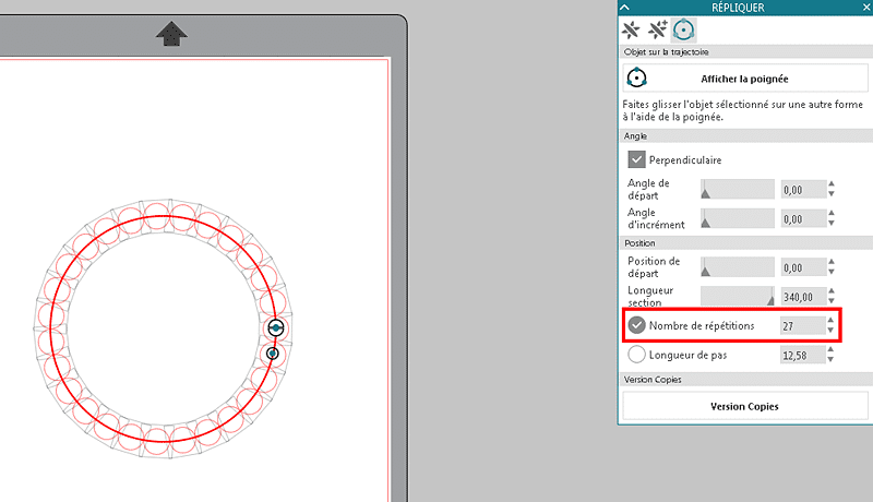 tuto cercle festonné silhouette studio tutoriel totorial scalloped circle how to