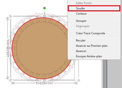 tuto cercle festonné silhouette studio tutoriel totorial scalloped circle how to