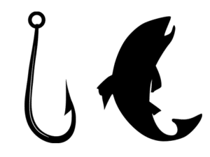 pêche poisson hameçon pêcheur fish fishing fisher svg vector file silhouette studio