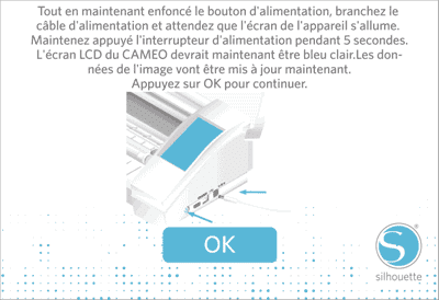 mise à jour firmware silhouette caméo portrait curio