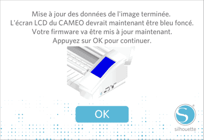 mise à jour firmware silhouette caméo portrait curio