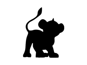 roi lion king disney free svg gratuit silhouette studio png