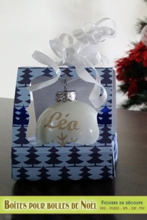 Boîtes pour boules de Noël