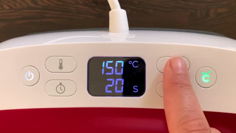 tuto cricut easypress réglage chaleur temps durée