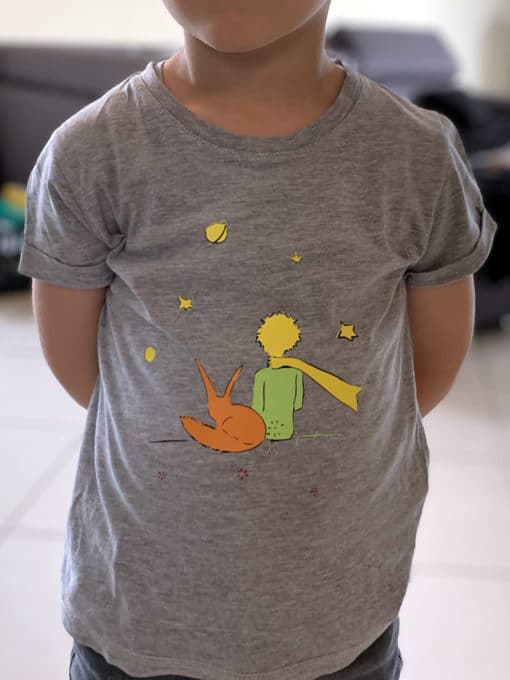 t-shirt petit prince little flex htv