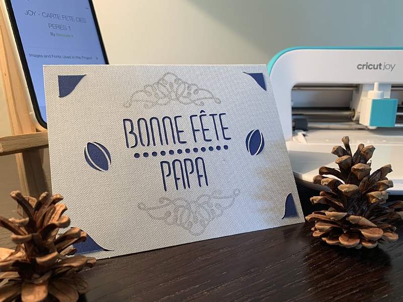 tuto cricut joy comment fabriquer carte tapis insert pré rainés