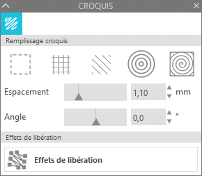 silhouette studio croquis remplissage basic