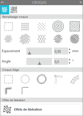 silhouette studio croquis remplissage business designer