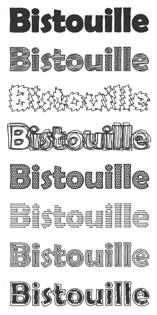 tuto silhouette studio remplir texte motif croquis effets de ligne remplissage dessin colorier intérieur