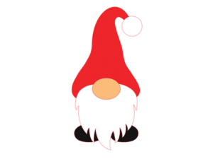 gnome noel christmas free svg silhouette studio png clipart file fichier gratuit