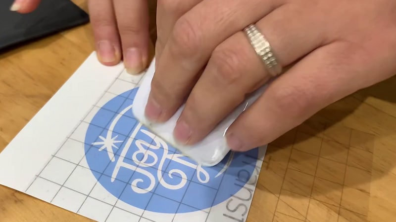 tuto cricut smart stencil marouflage transfert taoe