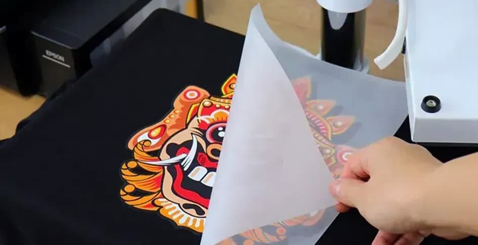 DFT direct to film impression personnalisation t-shirt textile