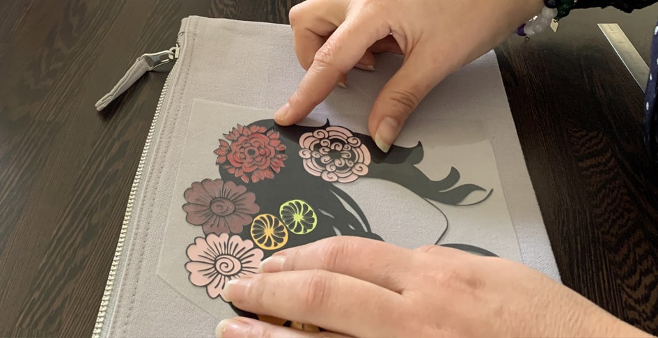 poser flex thermocollant iron-on explications