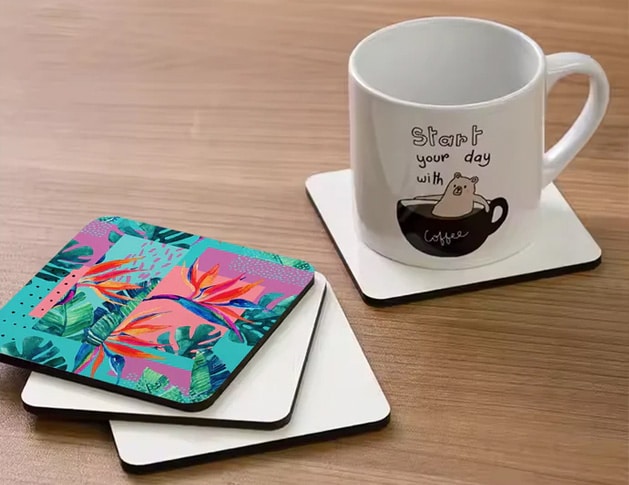 sous-verre sublimation coaster